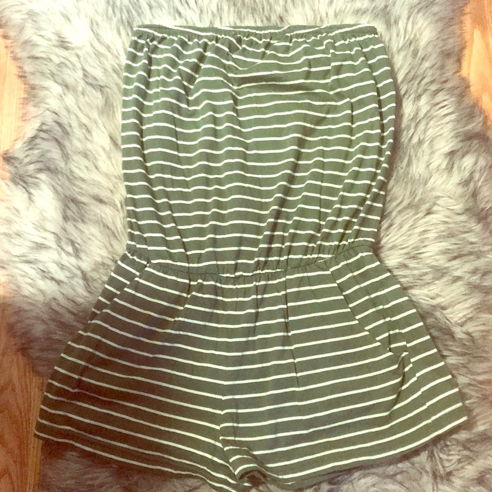 Strapless jumpsuit